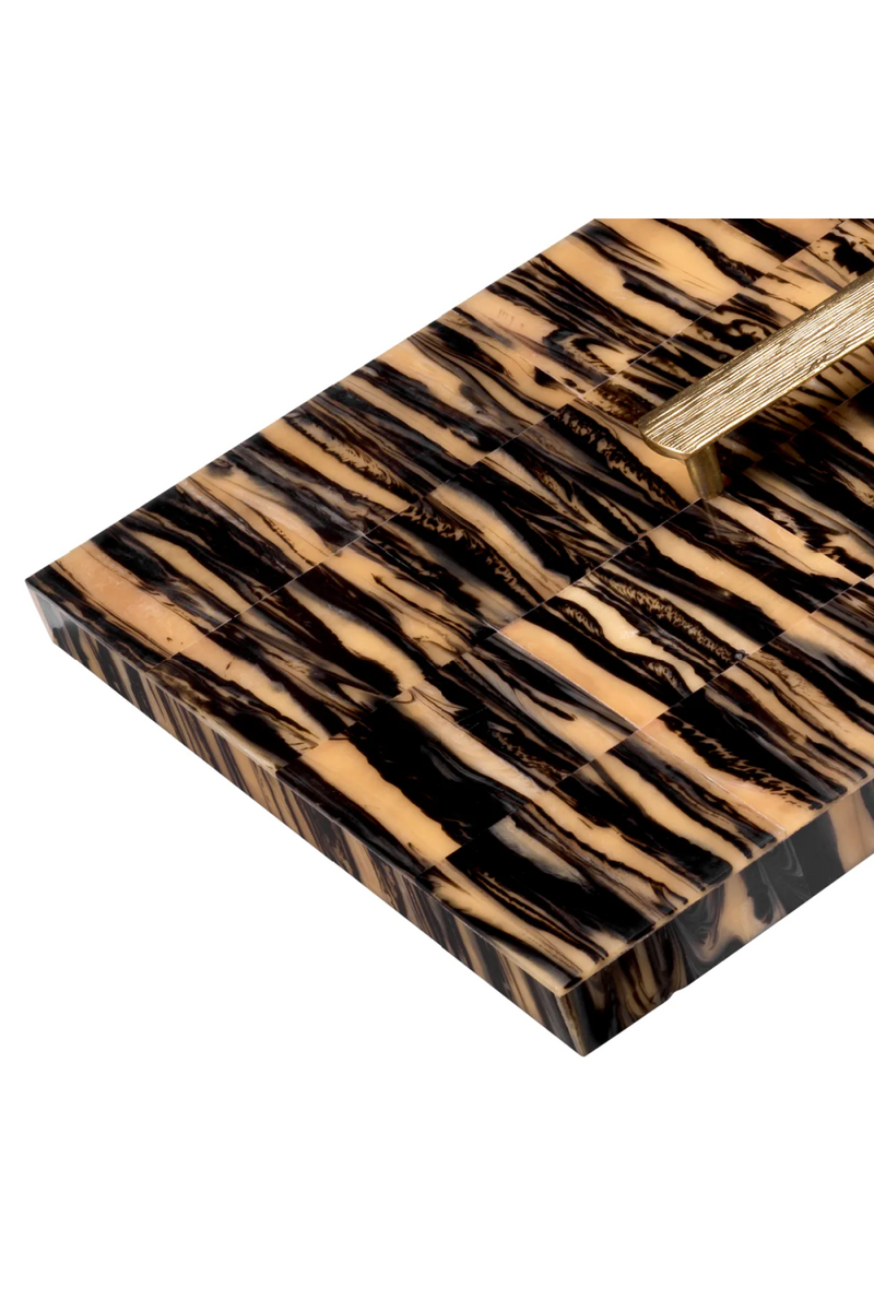 Caja Decorativa de Resina Bicolor | Eichholtz Capitola L | Oroa.es