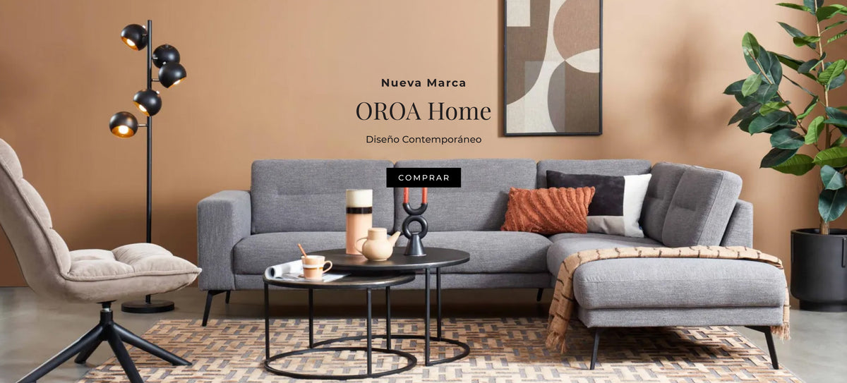 OROA HOME, nueva marca, mobiliario, luminaria y accesorios de lujo, Muebles sofisticados, Estilo Primaveral