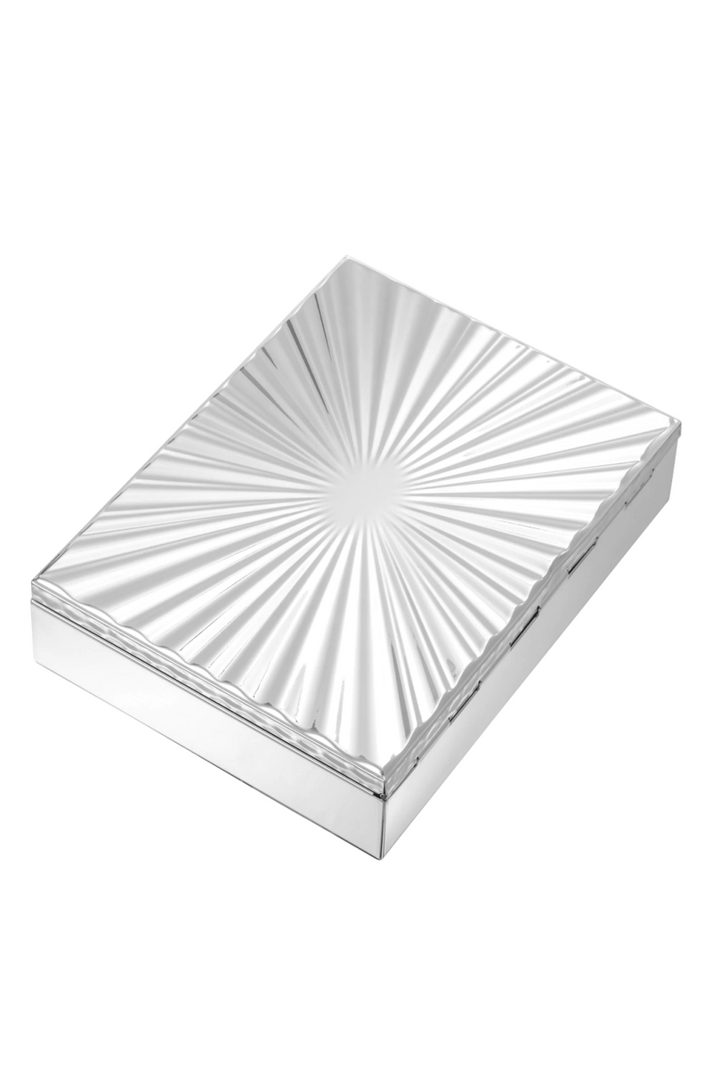 Caja Decorativa Plateada | Eichholtz Corpo | Oroa.es