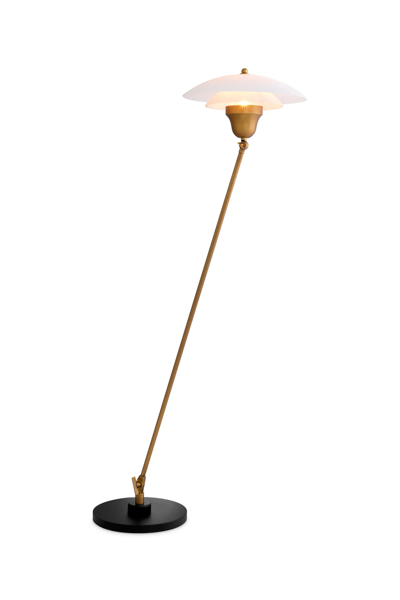 Lámpara de Pie de Latón Antiguo | Eichholtz Novento | Oroa.es
