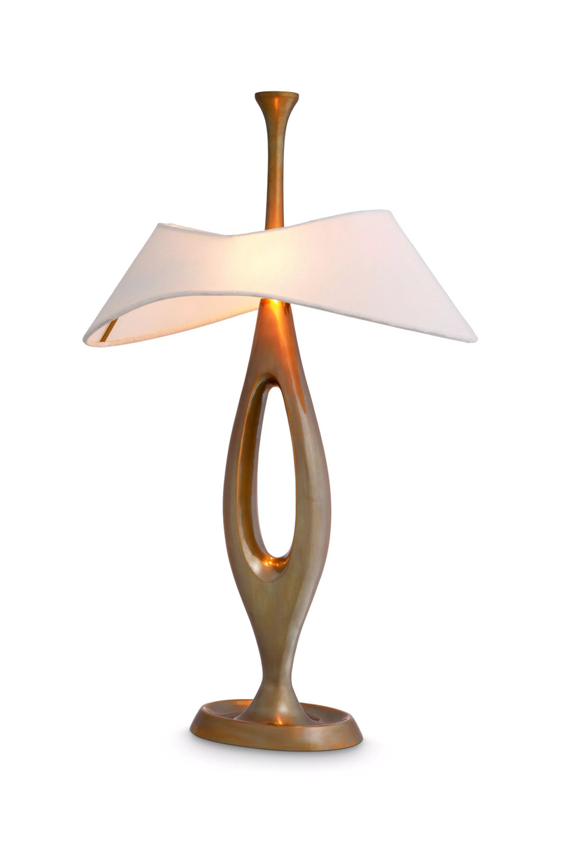 Lámpara de Mesa de Latón Vintage | Eichholtz Gianfranco | Oroa.es 
