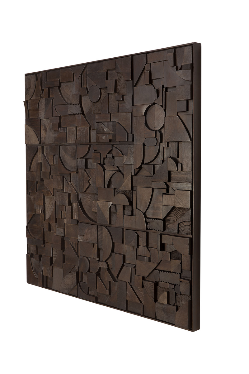 Arte Mural Puzzle Cuadrado | Ethnicraft Bricks | Oroa.es