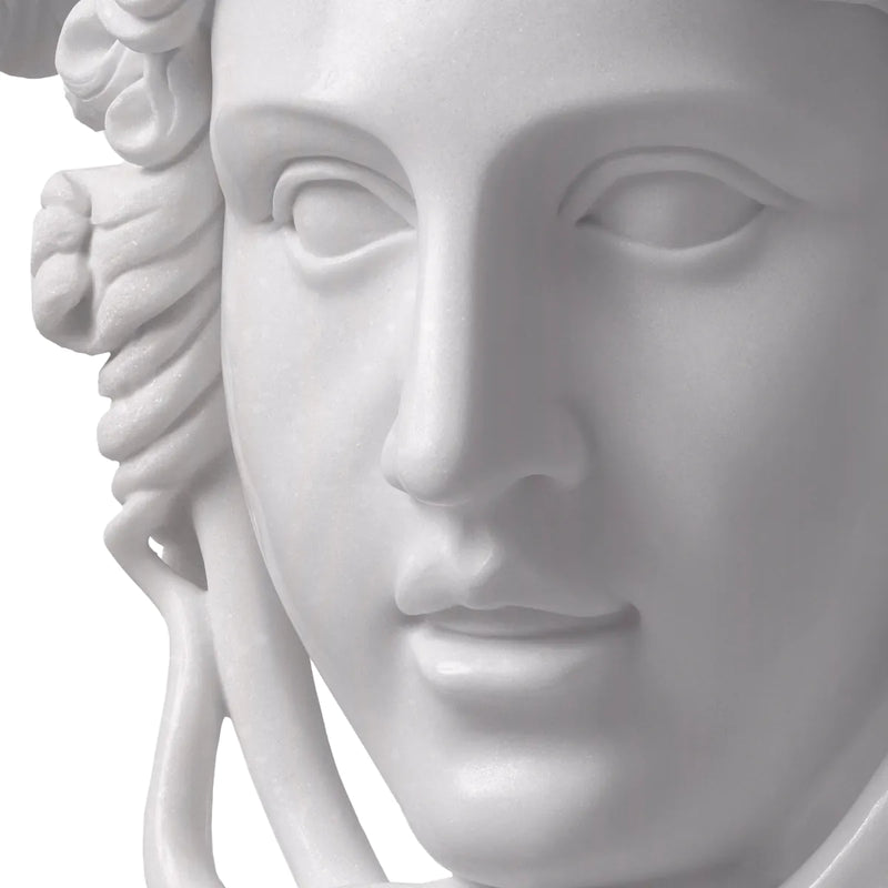Escultura de Mármol Blanco | Eichholtz Medusa | Oroa.es