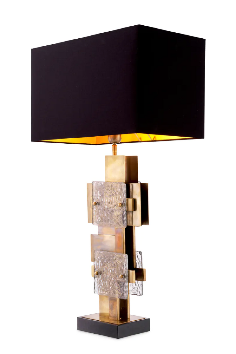 Lámpara de Mesa de Latón Vintage | Eichholtz Langham | Oroa.es