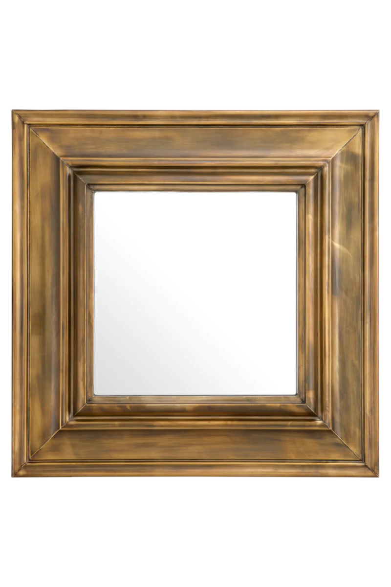 Espejo Cuadrado de Latón Antiguo | Eichholtz Sanoma | Oroa.es