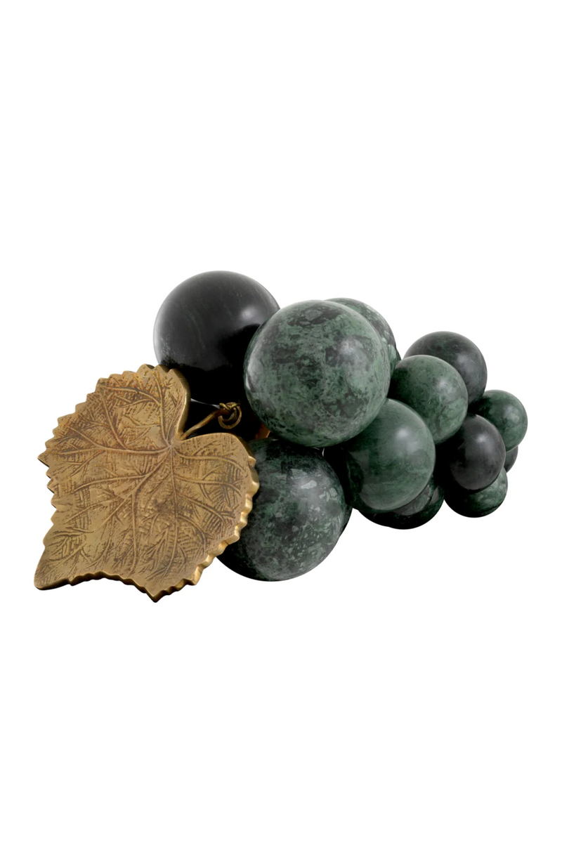 Objeto Decorativo Uva de Mármol Verde | Eichholtz Grapes | Oroa.es