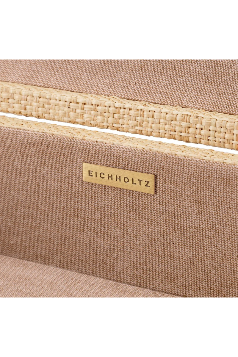 Caja Decorativa de Rafia Natural | Eichholtz Cadiz S | Oroa.es