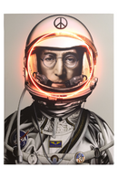 Neón LED Retro NASA Plateado | Andrew Martin Space Man Lennon