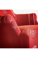 Sillón de Tejido Marroquí Azul | Andrew Martin Victoria | Oroa.es