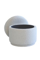 Puff con Almacenaje Bouclé | Andrew Martin Tondu | Oroa.es