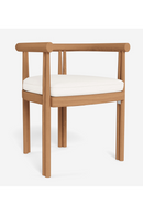 Silla de Comedor Curva de Exterior de Teca| Andrew Martin Cove | Oroa.es