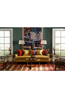 Mesa de Centro de Latón y Vidrio | Andrew Martin Sundance M