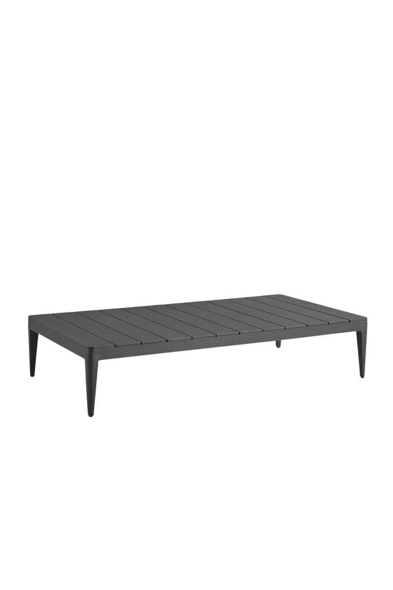 Mesa de Centro Rectangular Gris Grafito | Andrew Martin Voyage | Oroa.es