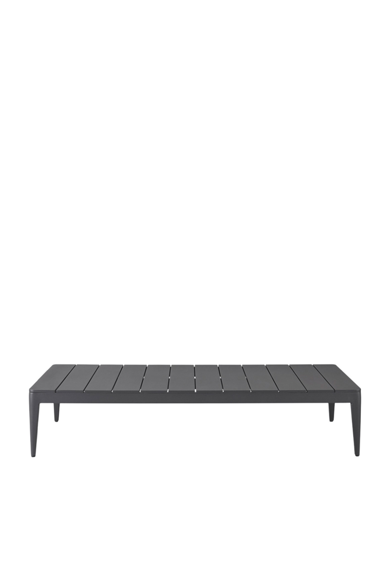 Mesa de Centro Rectangular Gris Grafito | Andrew Martin Voyage | Oroa.es