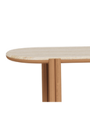 Mesa de Comedor de Exterior de Travertino | Andrew Martin Cove | Oroa.es