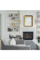 Aplique de Pared de Alabastro y Latón | Andrew Martin Melange | Oroa.es