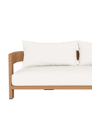 Sofá de Exterior de Teca Natural | Andrew Martin Caicos | Oroa.es