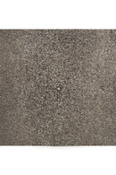 Mesa Auxiliar Cilíndrica de Piel Sintética Gris | Andrew Martin Braden L