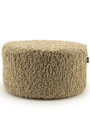Taburete de Lana Beige - L | Oroa Home Vista | Oroa.es
