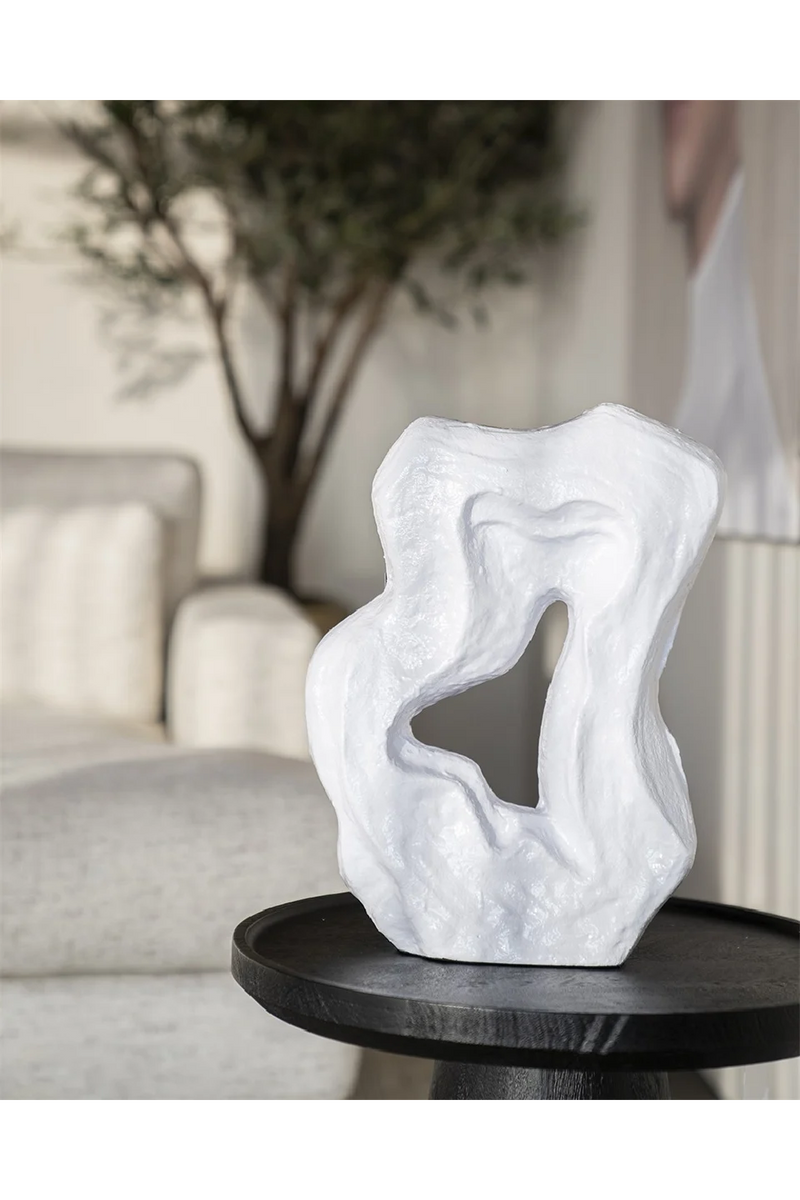 Objeto Decorativo de Aluminio Blanco | Oroa Home Suelo | Oroa.es