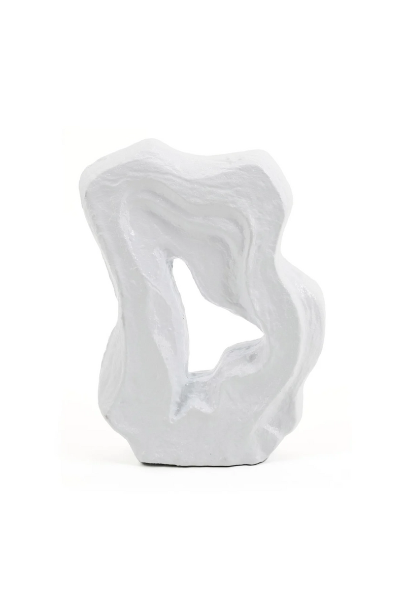 Objeto Decorativo de Aluminio Blanco | Oroa Home Suelo | Oroa.es