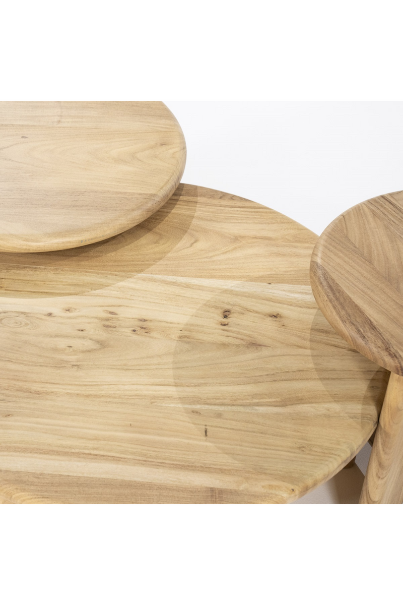  Mesa Auxiliar de Madera Natural - S | Oroa Home Leoti | Oroa.es