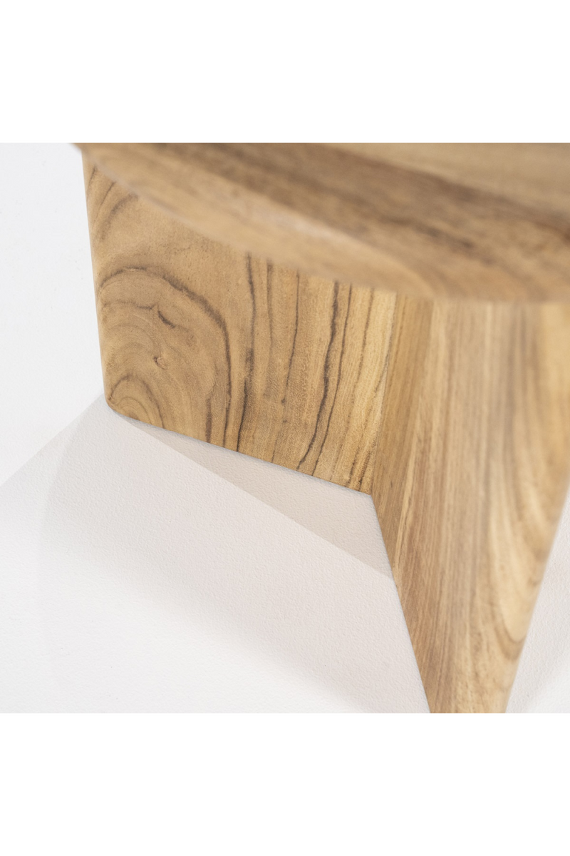  Mesa Auxiliar de Madera Natural - S | Oroa Home Leoti | Oroa.es