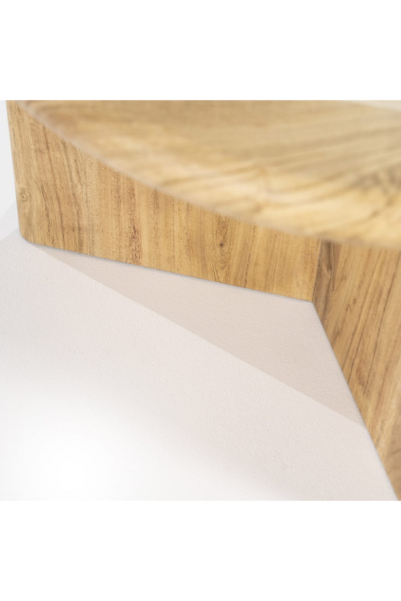 Mesa de Centro de Madera Natural - M | Oroa Home Leoti | Oroa.es