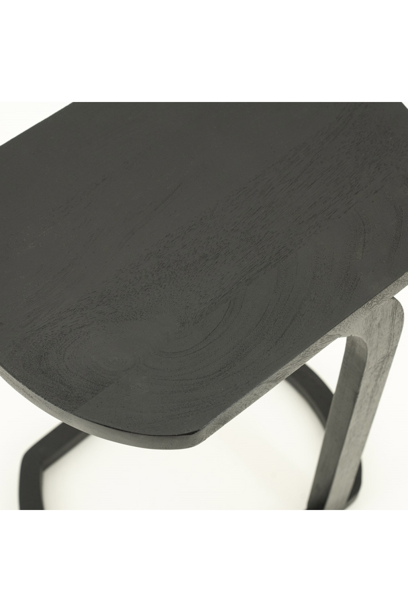 Mesa Auxiliar de Madera Negra | Oroa Home Enzo | Oroa.es