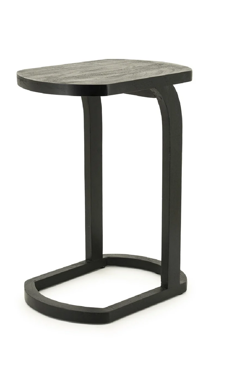 Mesa Auxiliar de Madera Negra | Oroa Home Enzo | Oroa.es