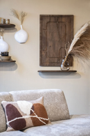 Objeto Decorativo de Pared en Madera Natural | Oroa Home Kuzai | Oroa.es