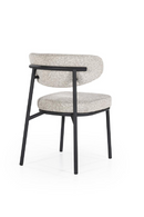 Silla de Comedor con Respaldo Tapizado de Tela | OROA Home Jari | Oroa.es