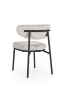 Silla de Comedor con Respaldo Tapizado de Tela | OROA Home Jari | Oroa.es