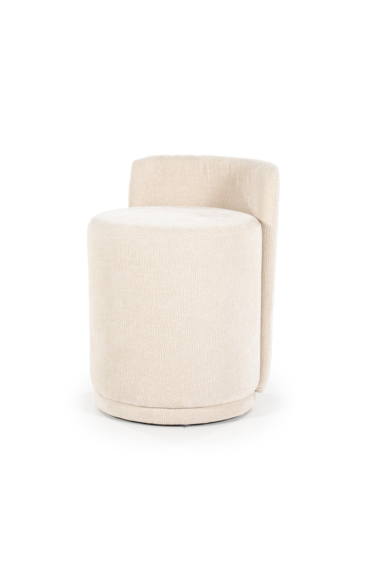 Puff de Tejido Beige | OROA Home Marque | Oroa.es