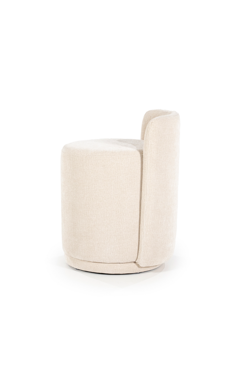 Puff de Tejido Beige | OROA Home Marque | Oroa.es