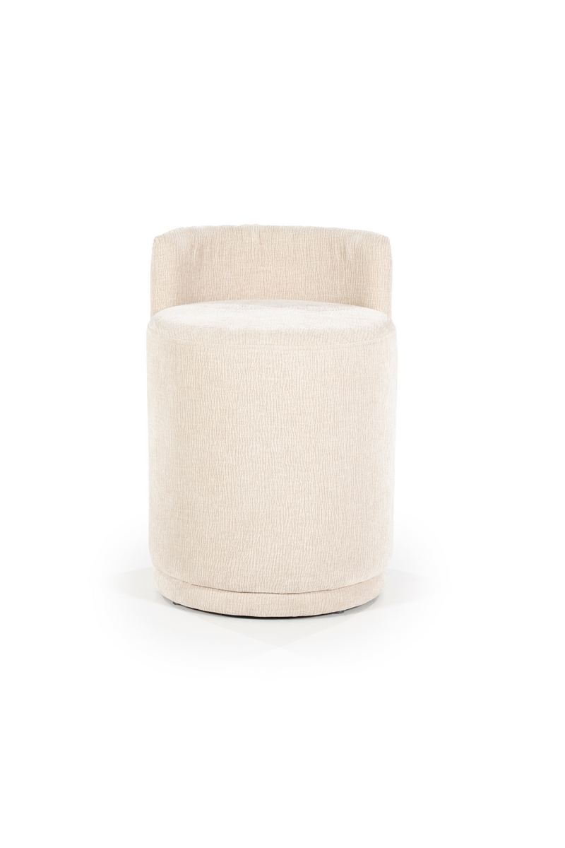 Puff de Tejido Beige | OROA Home Marque | Oroa.es