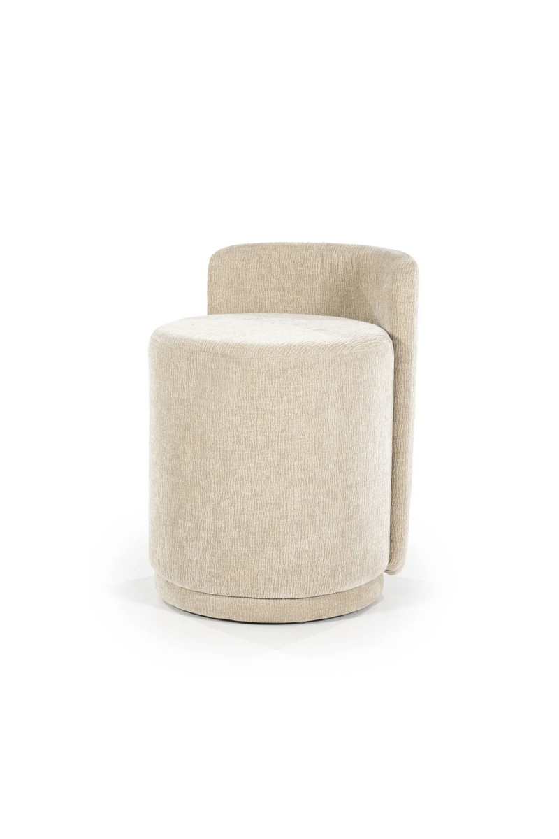 Puff de Tejido Taupe | OROA Home Marque | Oroa.es