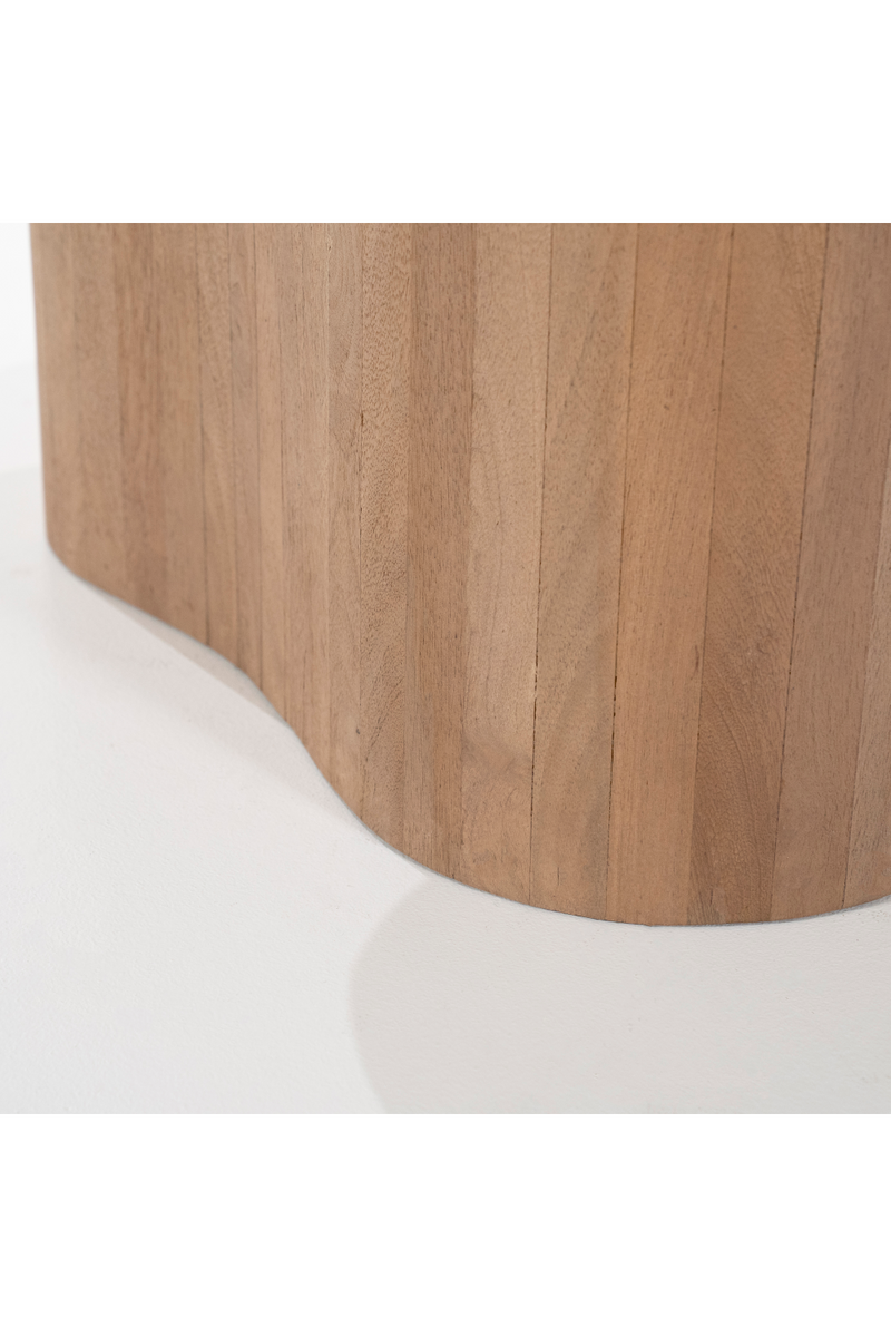 Mesa de Centro de Madera de Mango Natural | OROA Home Fall | Oroa.es