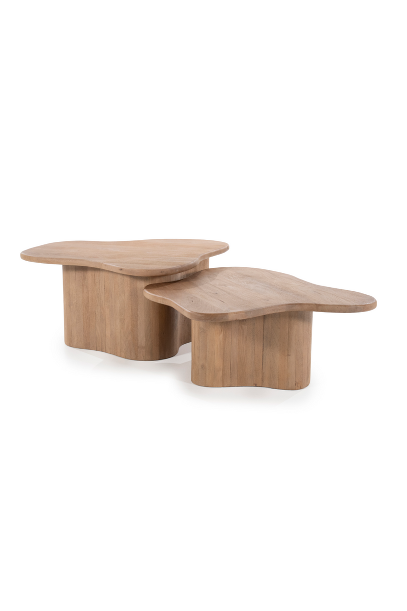 Mesa de Centro de Madera de Mango Natural | OROA Home Fall | Oroa.es