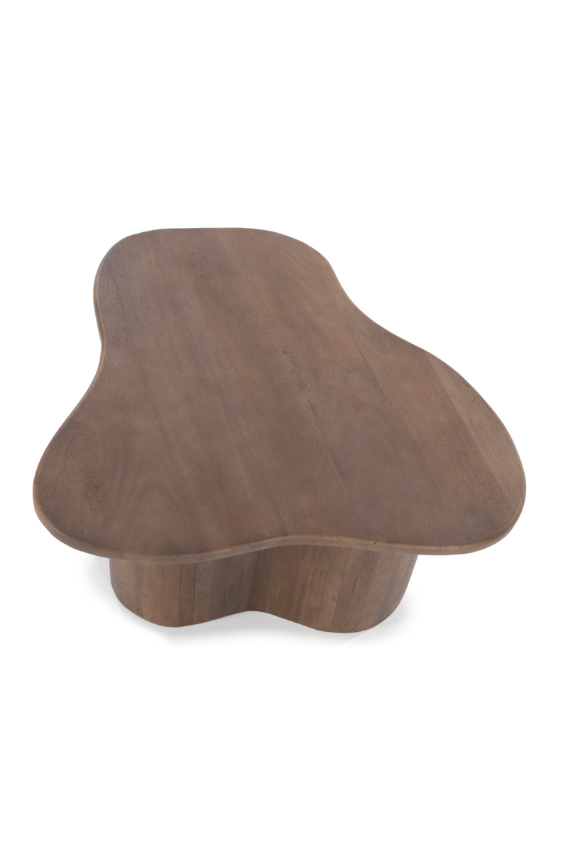 Mesa de Centro de Madera de Mango Marrón | OROA Home Fall | Oroa.es