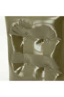 Taburete Cubo Arrugado y Brillante | OROA Home Captives | Oroa.es