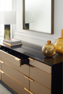 Comoda en Madera de Nogal Chocolate | Caracole Wrapped | Oroa.es