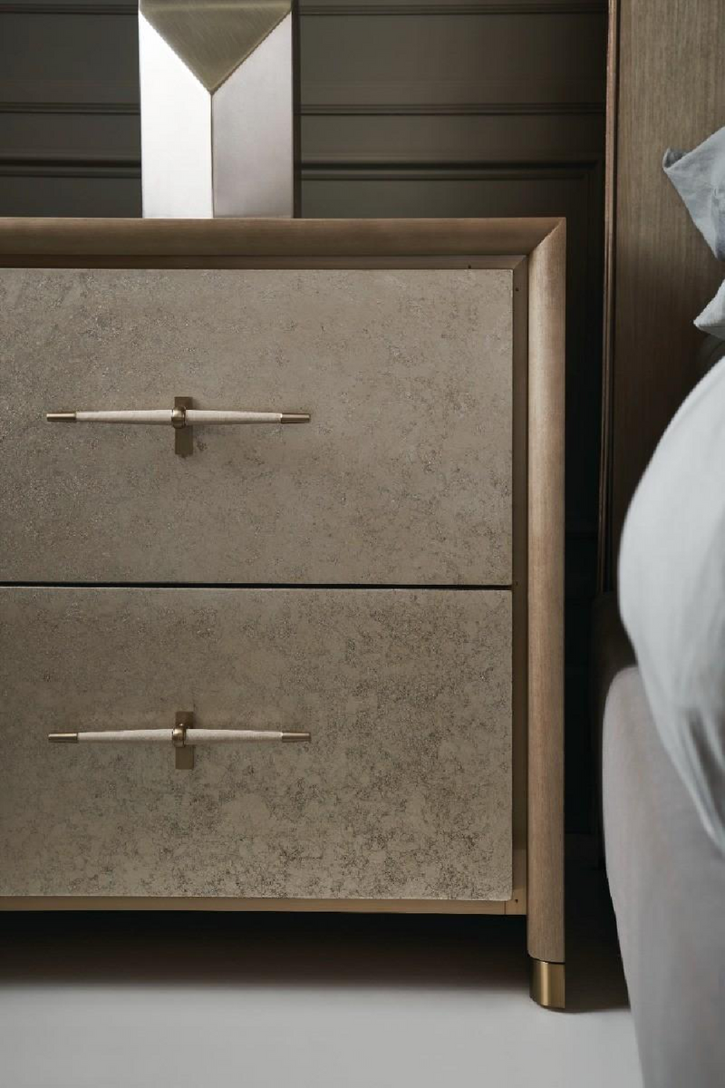 Mesita de Noche en Madera y Metal | Caracole Hang S | Oroa.es