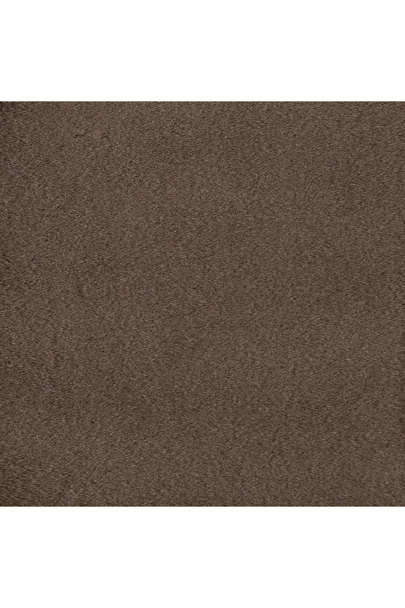 Silla de comedor de terciopelo topo | Caracole Caress | Oroa.es