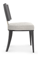 Silla de comedor negra de madera curvada (2) | Caracole Champagne | Oroa.es