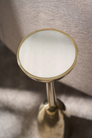 Mesa auxiliar moderna dorada | Caracole Gamma | Oroa.es