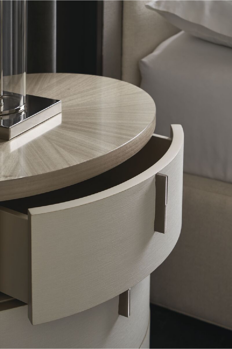 Mesita de Noche en Madera Clara | Caracole Wandering | Oroa.es