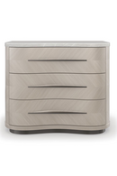 Mesita de Noche en Madera y Mármol Blanco | Caracole Nomadic | Oroa.es