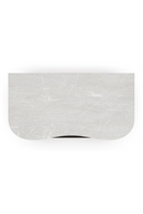 Mesita de Noche en Madera y Mármol Blanco | Caracole Nomadic | Oroa.es