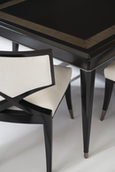 Sillas de comedor de chenilla marfil | Caracole First Chair | Oroa.es